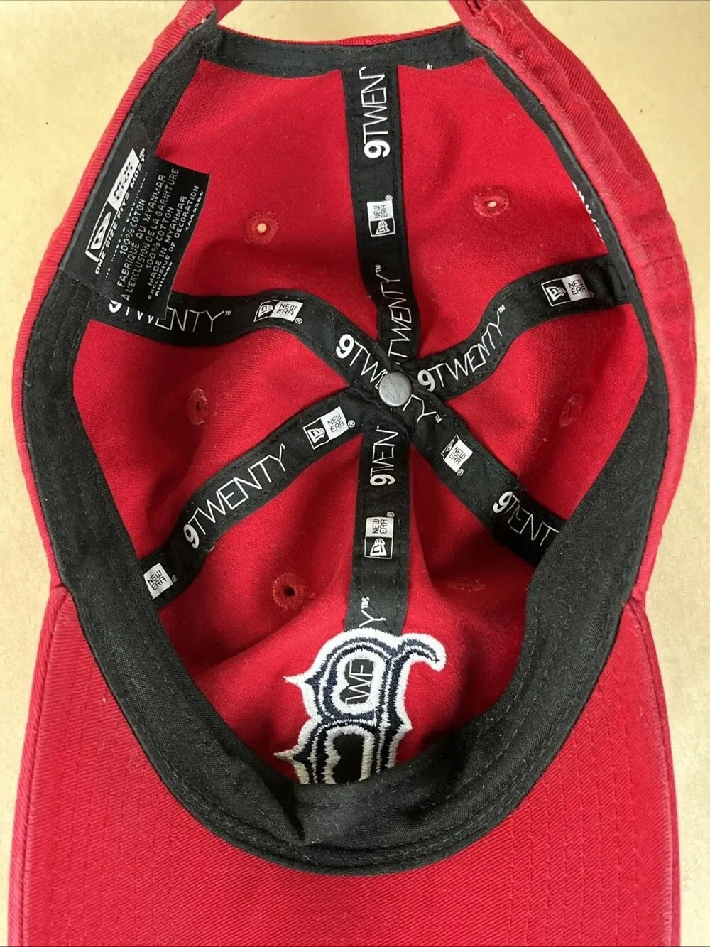 Boston Red Sox MLB‎ NE Core Classic 2 Low Profile Adjustable Hat Red
